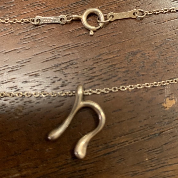 Tiffany and Co Elsa Peretti “N” necklace - Picture 3 of 4